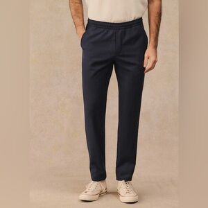 Octobre Editions || Danny Trousers Pull On Elasticized Waist Navy Blue XL